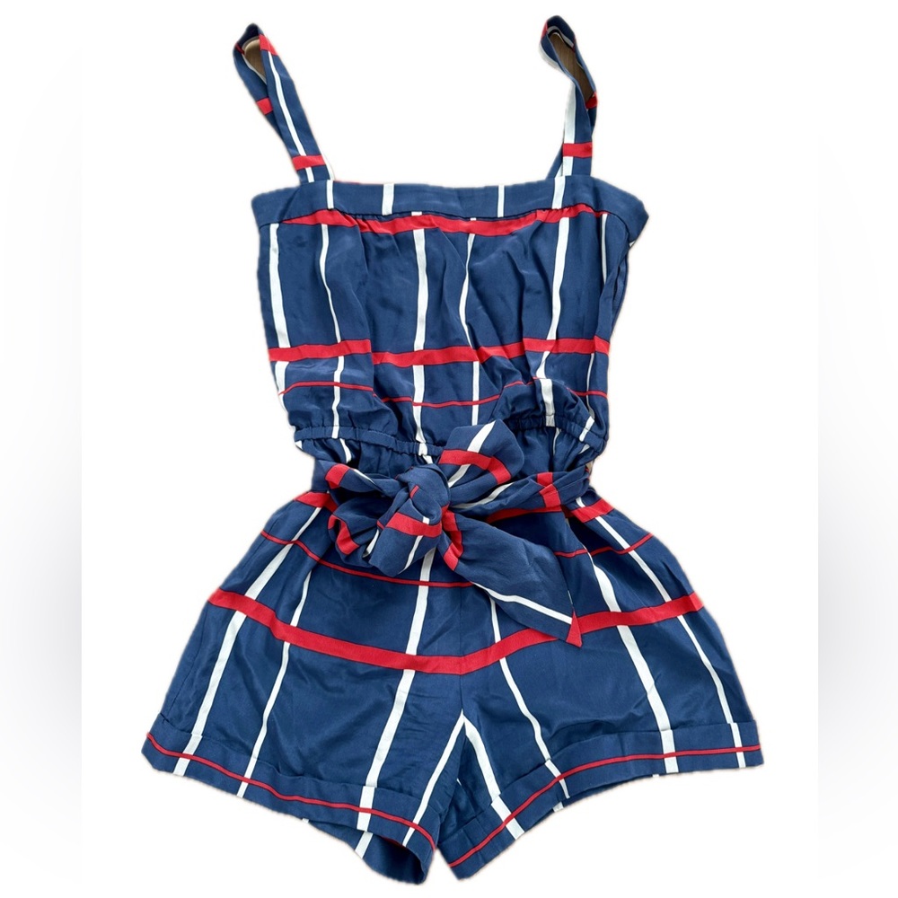 Jenny Han Silk Romper dress Jumpsuit size 4 💯silk